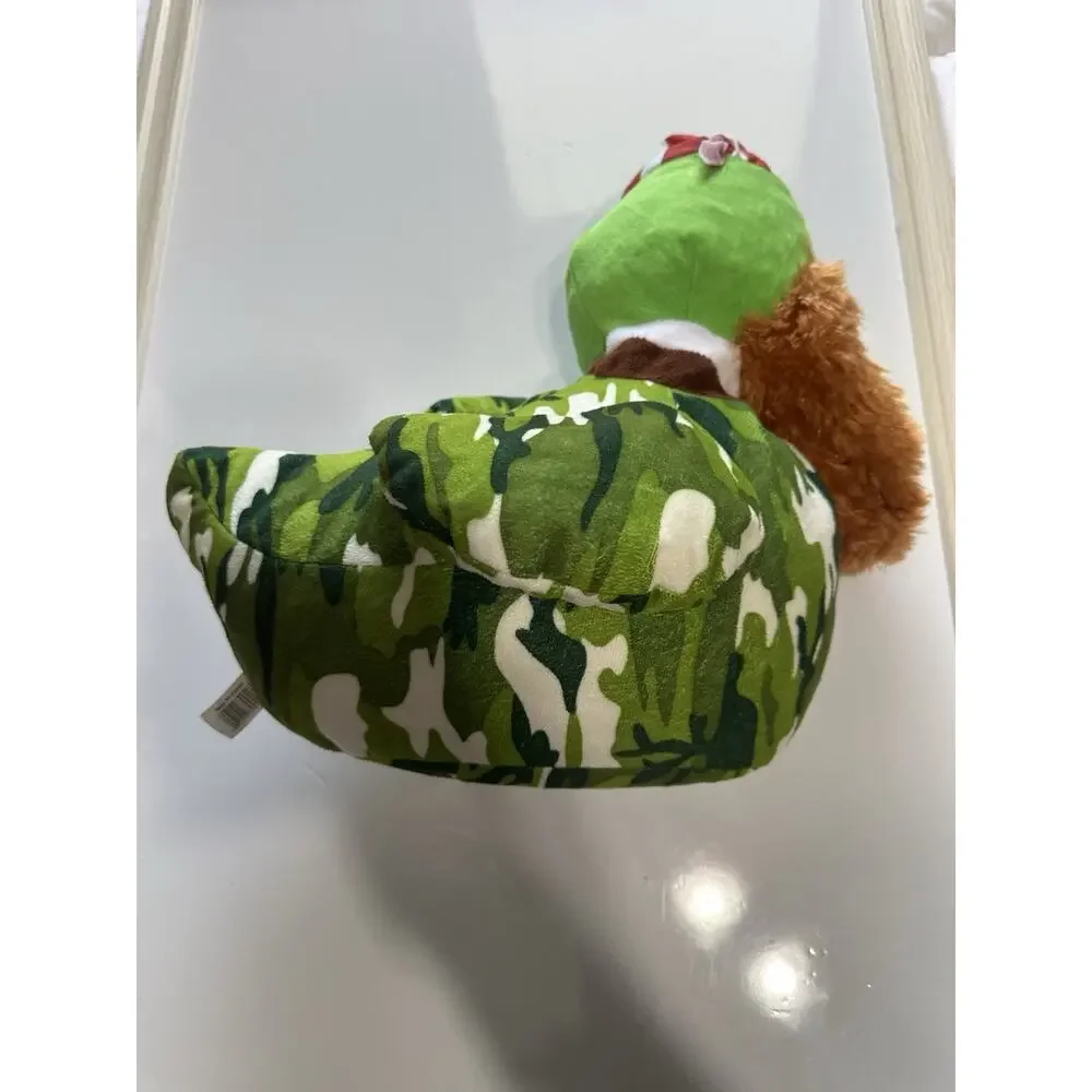 Nanco Duck Dynasty Willie Duck Plush Camo USA Bandana Beard 8 Inch